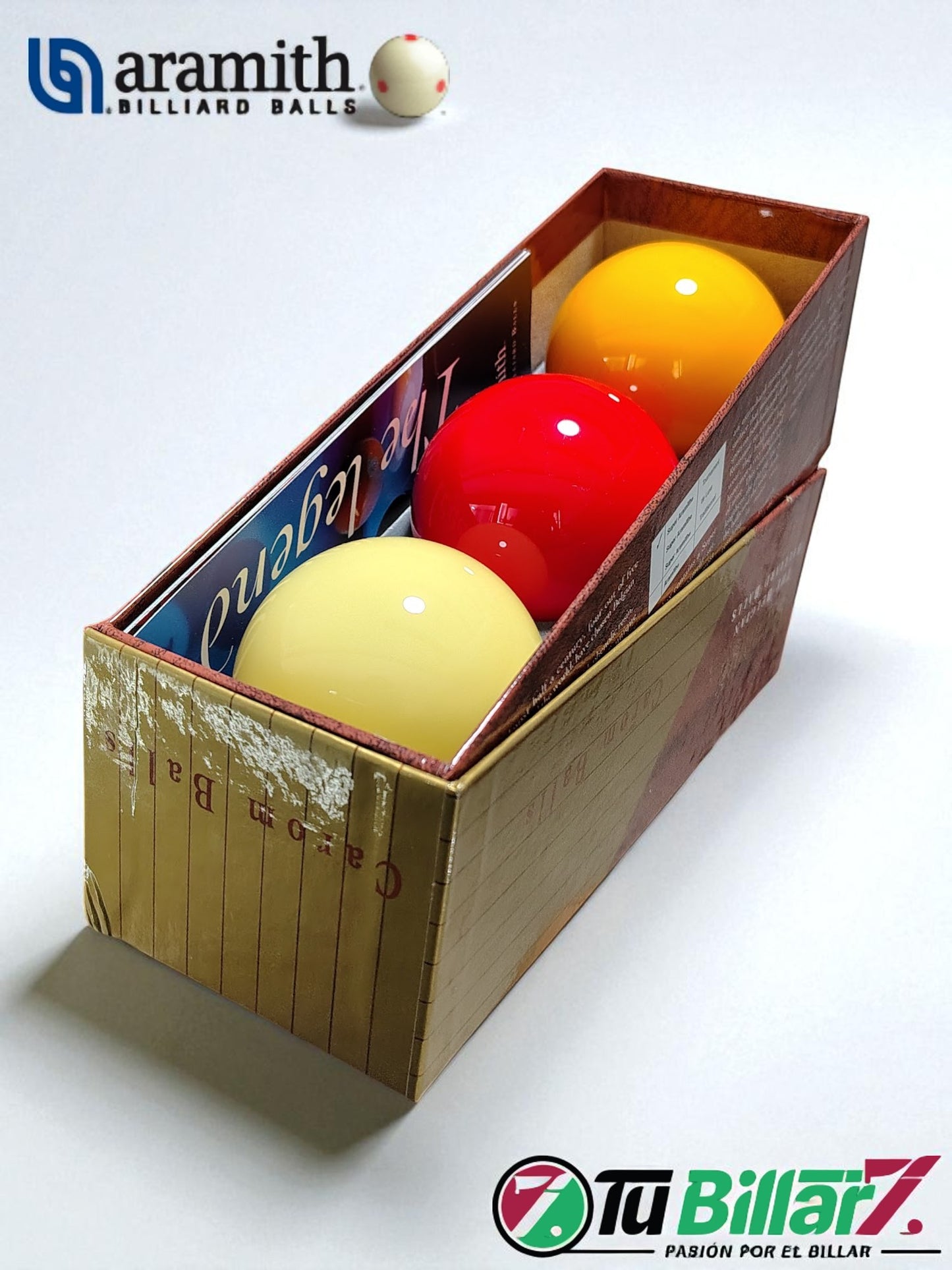 Bolas de Billar 3 bandas Aramith Tournament