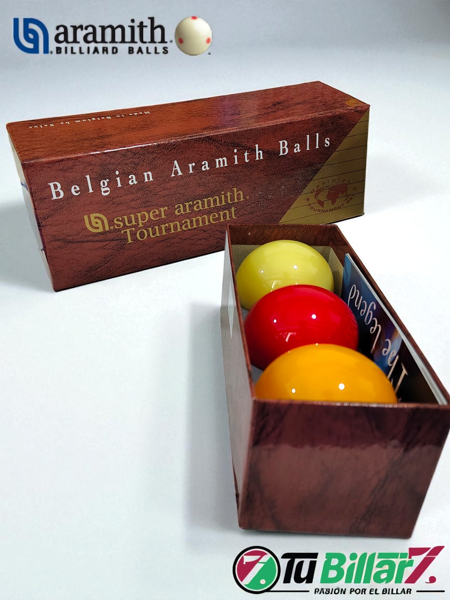 Bolas de Billar 3 bandas Aramith Tournament