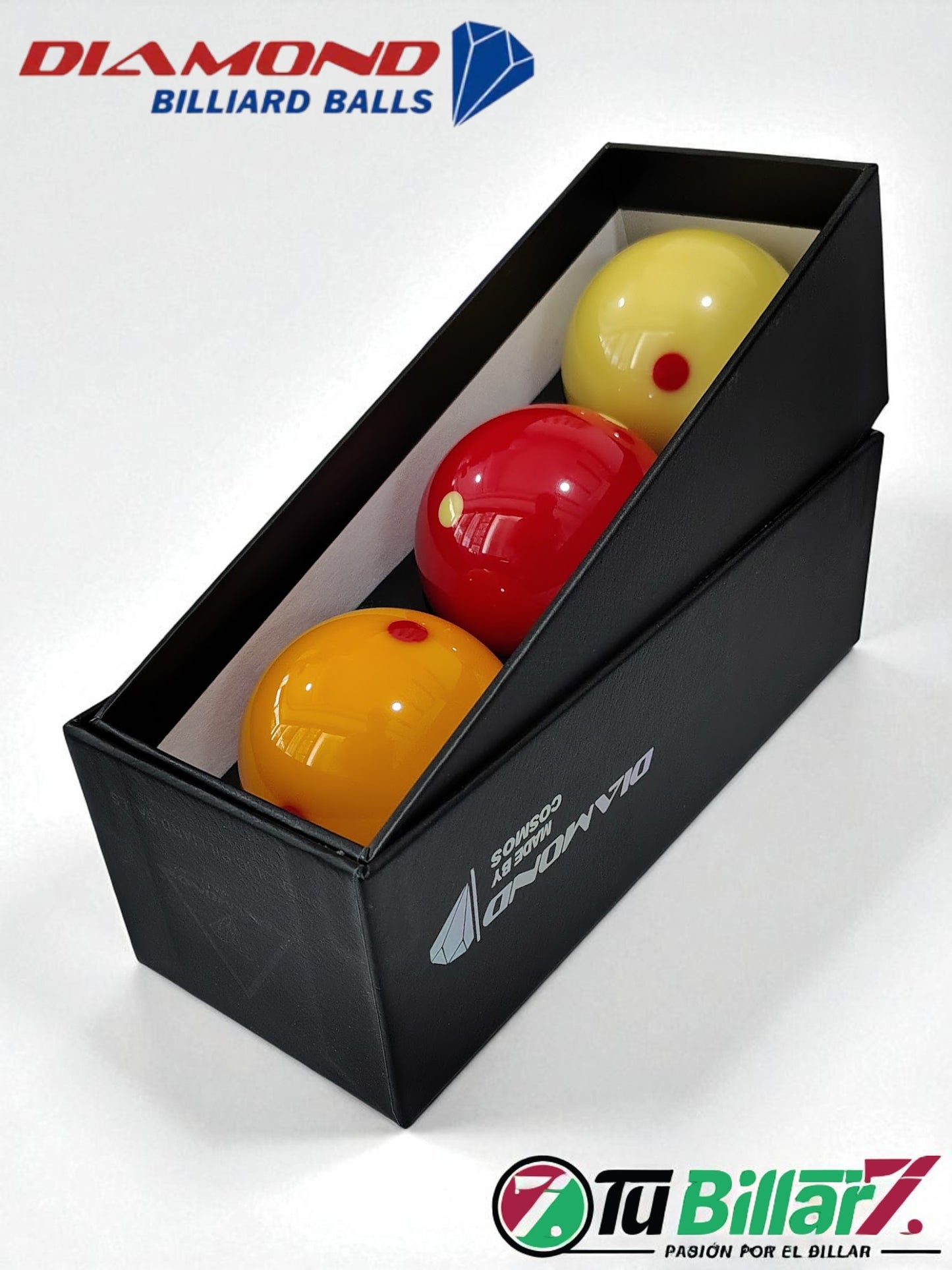 Bolas de Billar 3 Bandas Diamond Ultra-C Rojo