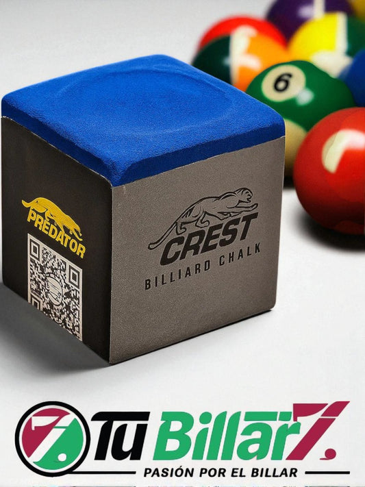 Tiza Billar Predator Crest Azul