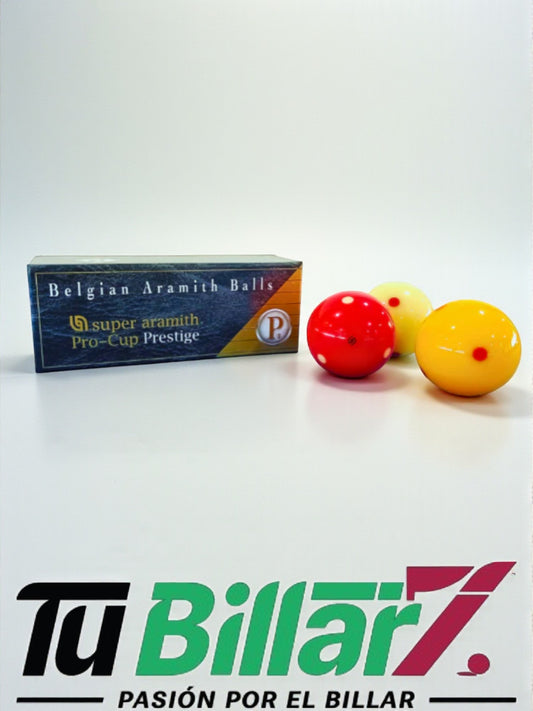 Bolas de billar 3 Bandas Aramith Prestige