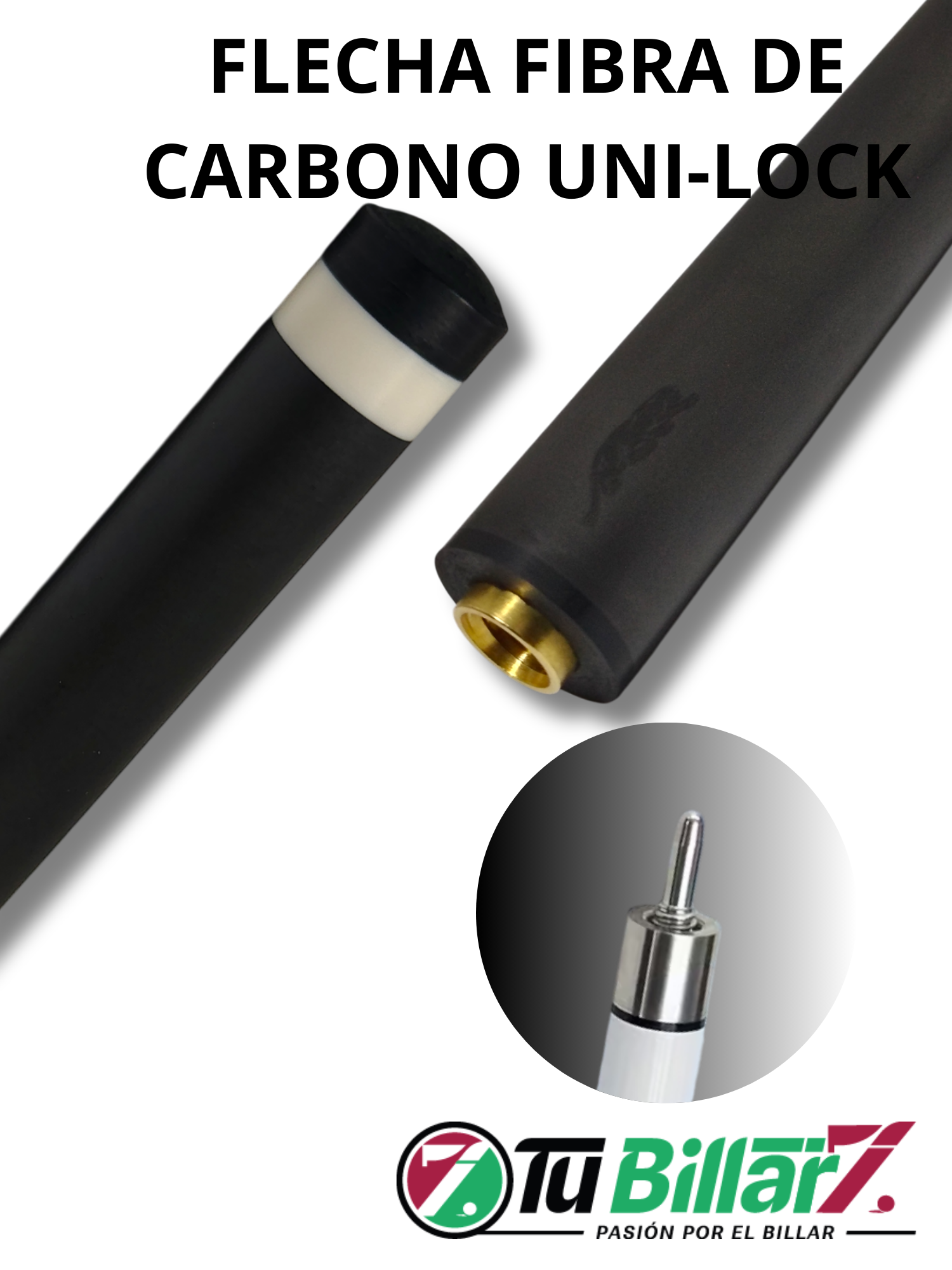 Flecha Fibra de Carbono Uni-Lock